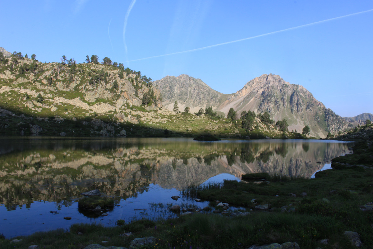 Lac de Tracens au petit matin